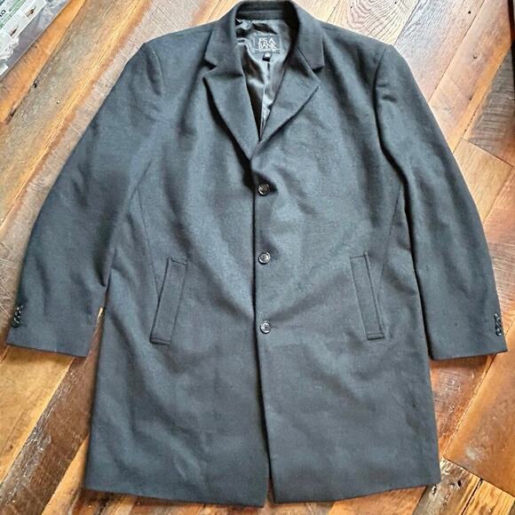 JoS. A. Bank Wool Overcoat 46 Regular - Picture 1 of 7
